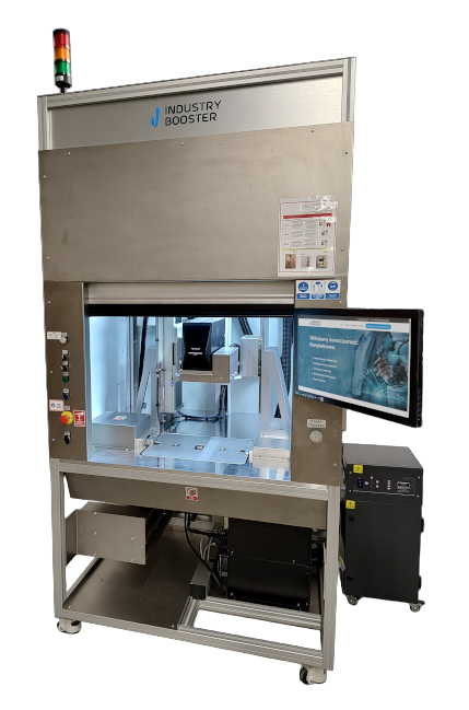 Indywidualna mobilna stacja znakowania laserowego IB-M702 , projektowana pod potrzeby klienta